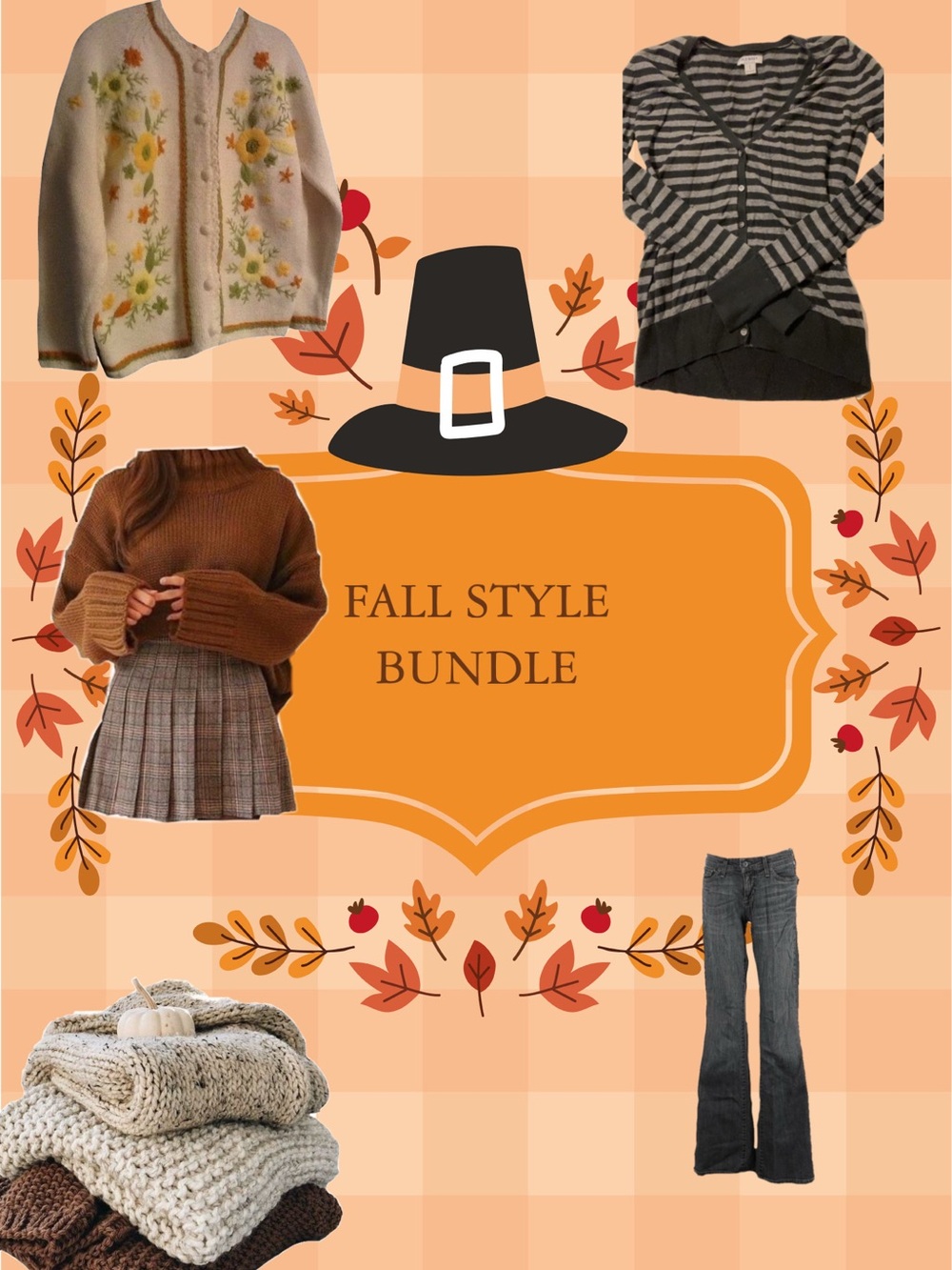 READ BEFORE BUYING - 5 items Fall Style Bundle PERSONALIZED